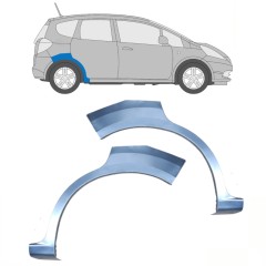 Takalokasuoja korjaussarja varten Honda Jazz 2008-2015 / Vasen+Oikea / Sarja 10297