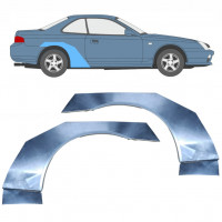 Takalokasuoja korjaussarja varten Honda Prelude 1996-2001 / Vasen+Oikea / Sarja 9832