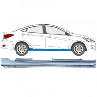 Kynnyspelti varten Hyundai Accent 2010- / Oikea 12799