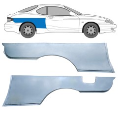 Takalokasuoja korjaussarja varten Hyundai Coupe 1996-2002 / Vasen+Oikea / COUPE / Sarja 6307