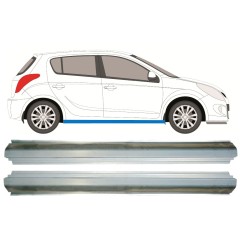 Kynnyspelti korjauspaneeli varten Hyundai i20 2008-2014 / Vasen = Oikea (symmetrinen) / Sarja 9791