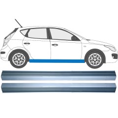 Kynnyspelti korjauspaneeli varten Hyundai i30 2007-2012 / Vasen+Oikea / Sarja 11351