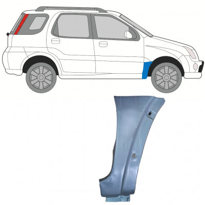 Etulokasuojan korjauspelti varten Suzuki Ignis 2000-2008 / Oikea 11130