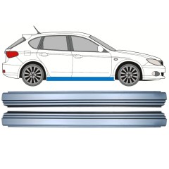 Kynnyspelti korjauspaneeli varten Subaru Impreza GH GR 2007-2013 / Vasen+Oikea / Sarja 10553