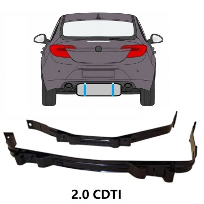 Polttoainetankin kiinnityspanta varten Opel Insignia 2008-2017 17019