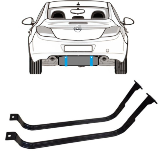 Polttoainetankin kiinnityspanta varten Opel Insignia 2008-2017 15991