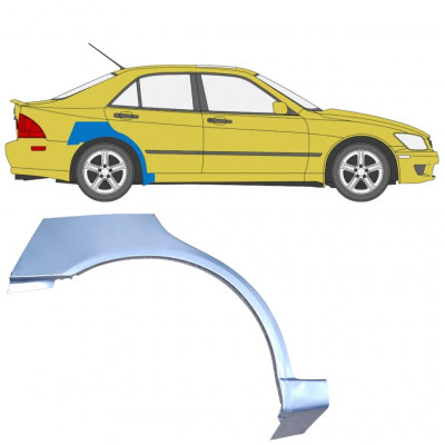 Takalokasuoja korjaussarja varten Lexus IS 200 1998-2005 / Oikea 7972