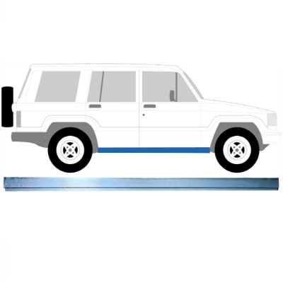Kynnys sisäosa varten Isuzu Trooper 1983-2005 / Vasen = Oikea (symmetrinen) 16124