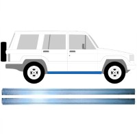 Kynnys sisäosa varten Isuzu Trooper 1983-2005 / Vasen+Oikea / Sarja 16125