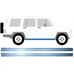 Kynnys sisäosa varten Isuzu Trooper 1983-2005 / Vasen+Oikea / Sarja 16125