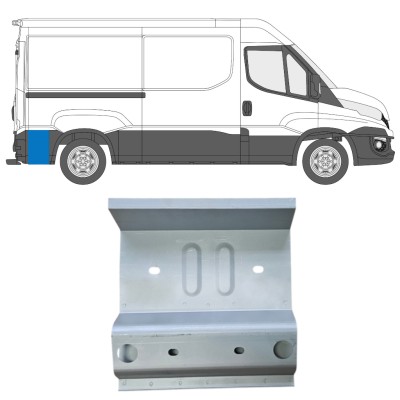 Sivukorjauspaneeli varten Iveco Daily 2014- / Vasen = Oikea (symmetrinen) 14711