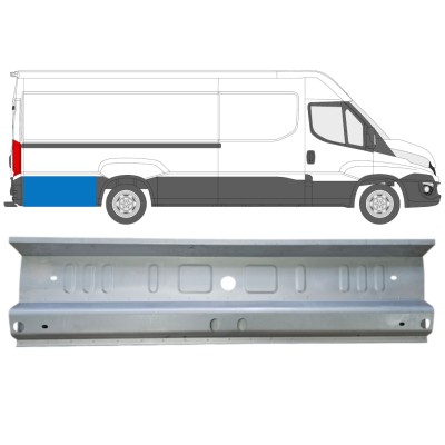 Sivukorjauspaneeli varten Iveco Daily 2014- / Vasen = Oikea (symmetrinen) 14713