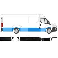 Sivulistat sarja varten Iveco Daily 2014-2019 / Oikea / 11981