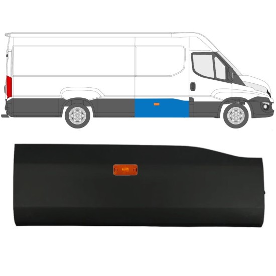 Koristelistasarja lampulla varten Iveco Daily 2014-2019 / Oikea / Sarja 11973
