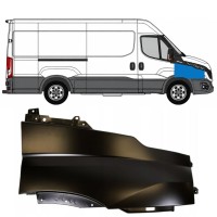 Etulokasuoja varten Iveco Daily 2019- / Oikea 17107