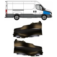 Etulokasuoja varten Iveco Daily 2019- / Vasen+Oikea / Sarja 17109