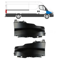Etulokasuoja varten Iveco Daily 2014-2019 / Vasen+Oikea / Sarja 16156