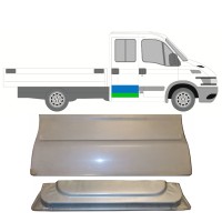 Sisäinen ja ulkoinen takaoven korjauspaneeli varten Iveco Daily 1999-2014 / Vasen = Oikea (symmetrinen) / Sarja 16174