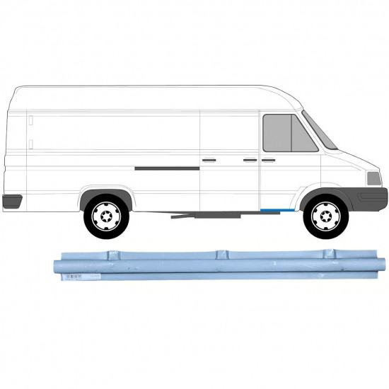 Helmapelti etuoven alle varten Iveco Daily 1985-1999 / Vasen = Oikea (symmetrinen) 5221