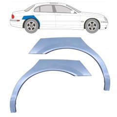 Takalokasuoja korjaussarja varten Jaguar S-Type CCX 1999-2007 / Vasen+Oikea / Sarja 10319