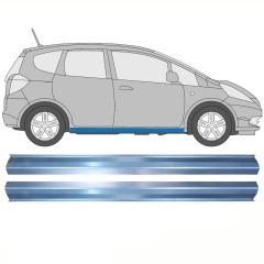 Kynnyspelti korjauspaneeli varten Honda Jazz 2008-2015 / Vasen = Oikea (symmetrinen) / Sarja 10371