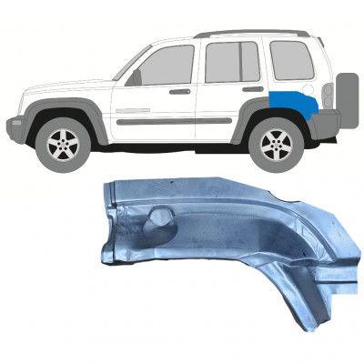 Takalokasuoja korjaussarja takaosa varten Jeep Liberty 2001-2008 / Vasen 7939