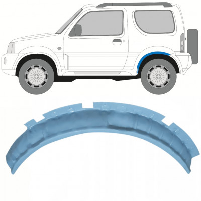 Takalokasuojan korjauspaneeli varten Suzuki Jimny 1998-2018 / Vasen 10231