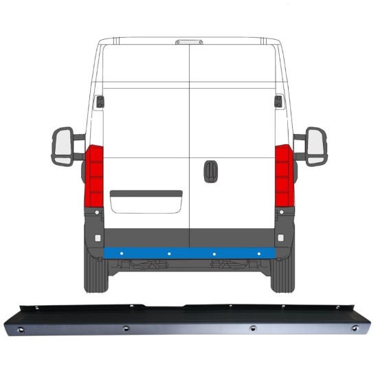 Takapuskuri PDC varten Citroen Jumper 2006-2018 16927