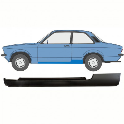 Kynnyspelti korjauspaneeli varten Opel Kadett C 1973-1979 / Vasen 8783