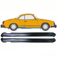 Kynnyspelti varten Volkswagen Karmann Ghia 1955-1974 / Vasen+Oikea / Sarja 10750