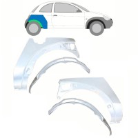 Sisäinen ja ulkoinen takalokasuojan korjauspaneeli varten Ford KA 1996-2008 / Sarja 10777