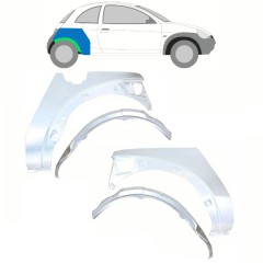 Sisäinen ja ulkoinen takalokasuojan korjauspaneeli varten Ford KA 1996-2008 / Sarja 10777