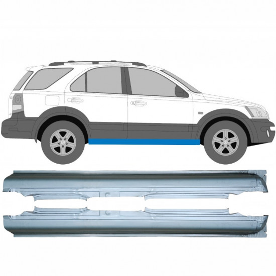 Kynnyspelti korjauspaneeli varten Kia Sorento 2002-2009 / Sarja 11685