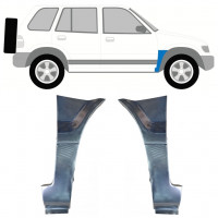 Etulokasuojan korjauspelti varten Kia Sportage 1994-2002 / Vasen+Oikea / Sarja 9978