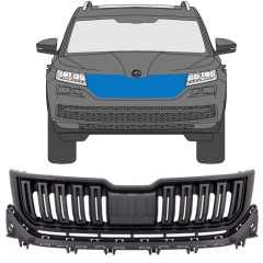Musta säleikkö varten Skoda Kodiaq 2016-2023 / Sarja 7547