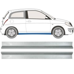 Kynnyspelti korjauspaneeli varten Lancia Ypsilon 2003-2011 / Vasen+Oikea / Sarja 11355