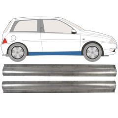 Kynnyspelti korjauspaneeli varten Lancia Ypsilon 1995-2003 / Vasen+Oikea / Sarja 11354
