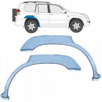 Takalokasuojan korjauspaneeli aukolla varten Toyota Land Cruiser 2003-2010 / Vasen+Oikea / Sarja 10214