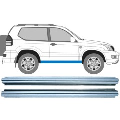 Kynnyspelti korjauspaneeli varten Toyota Land Cruiser J120 2003-2010 / Vasen = Oikea (symmetrinen) / Sarja 10277