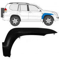 Lokasuojan muovikaaret varten Toyota Land Cruiser J120 2003-2010 / Oikea 12952