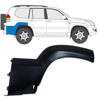 Takalokasuojan sivulista varten Toyota Land Cruiser J120 2003-2010 / Oikea 12954