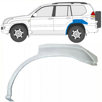 Takalokasuoja korjaussarja varten Toyota Land Cruiser 2003-2010 / Vasen 7935