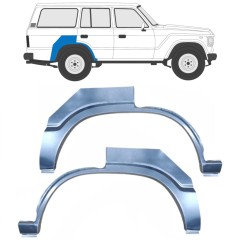 Takalokasuoja korjaussarja varten Toyota Land Cruiser J60 1980-1990 / Vasen+Oikea / Sarja 16147