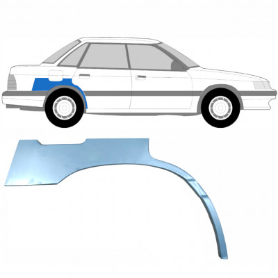 Takalokasuoja korjaussarja varten Subaru Legacy 1989-1994 / Oikea 5138