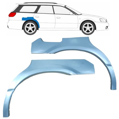 Takalokasuoja korjaussarja varten Subaru Legacy 1998-2004 / Vasen+Oikea / COMBI / SEDAN / Sarja 9189