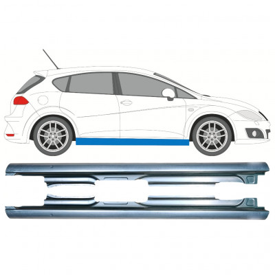 Kynnyspelti korjauspaneeli varten Seat Leon 2005-2012 / Vasen+Oikea / Sarja 9982