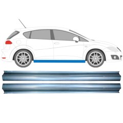 Kynnyspelti korjauspaneeli varten Seat Leon 2005-2012 / Vasen+Oikea / Sarja 11371