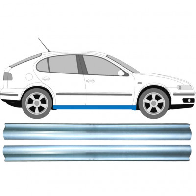 Kynnyspelti korjauspaneeli varten Seat Toledo Leon 1999-2006 / Vasen = Oikea (symmetrinen) / Sarja 10409