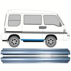 Kynnyspelti korjauspaneeli varten Subaru Libero 1983-1998 / Vasen+Oikea / Sarja 11093