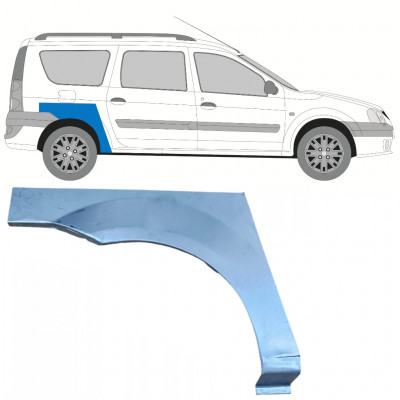 Takalokasuoja korjaussarja varten Dacia Logan 2004-2009 / Oikea 11519